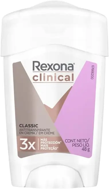 Melhor Desodorante Antitranspirante Rexona Clinical Classic