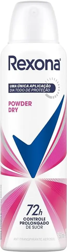 Melhor Desodorante Antitranspirante Aerosol Feminino Rexona Powder